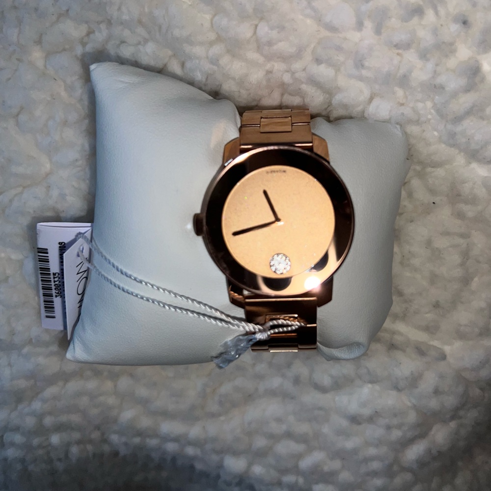 Rose Gold Movado Bold Watch - Picture 2 of 9